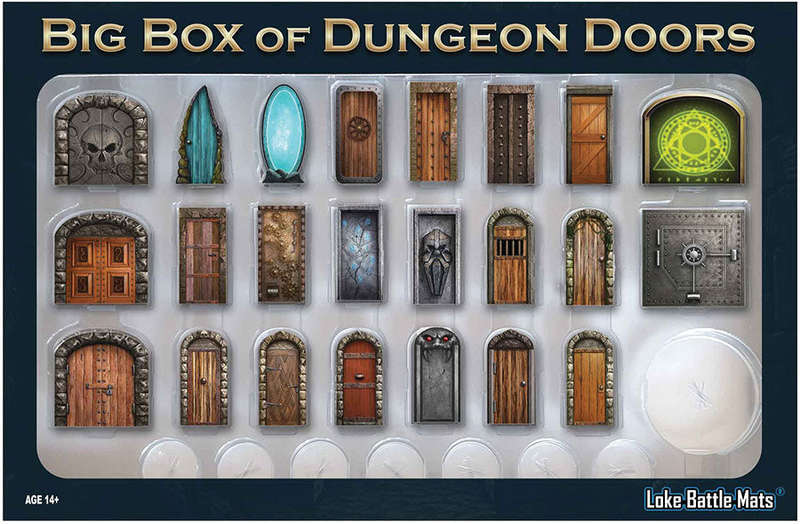 Big Box of Dungeon Doors (Board & Card Game Accessories)