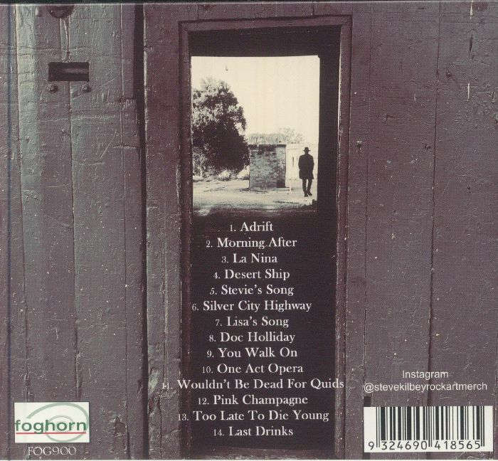 Steve Kilbey & The Winged Heels - The Road To Tibooburra (CD)