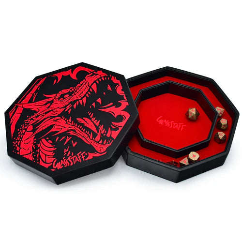 CritStones Dice Arena Red (Dice Sets & Games)