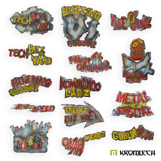 Orkenburg Zone Boards (Miniatures)