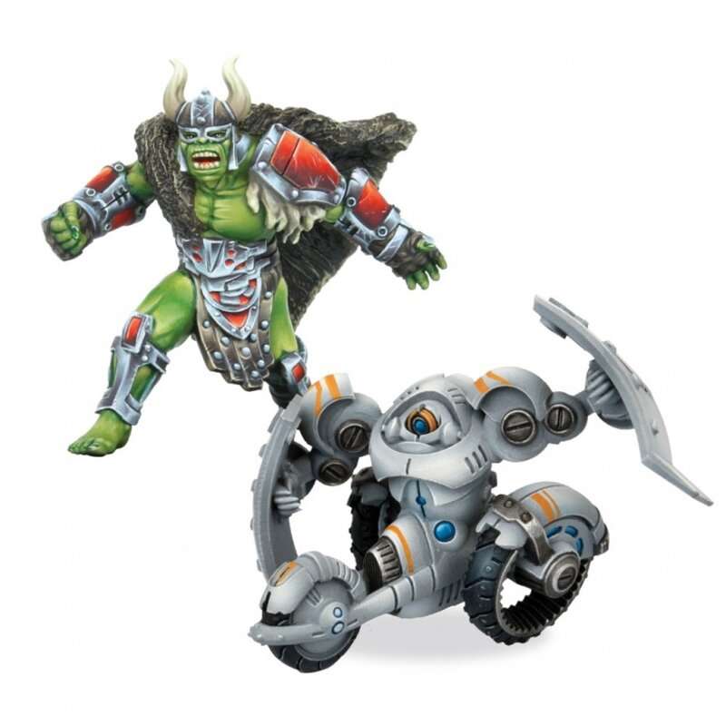 Overdrive Rival Pack The Viking vs Barricade 2.0 (Miniatures)
