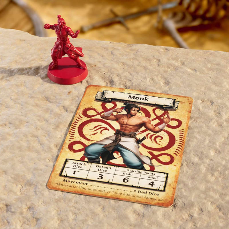 HeroQuest Hero Collection Path of The Wandering Monk Figures (Miniatures)