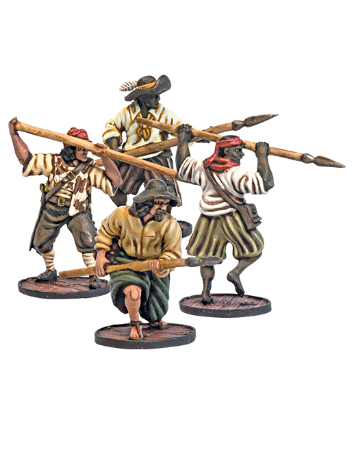 Blood & Plunder Spanish Lanceros Unit (Miniatures)