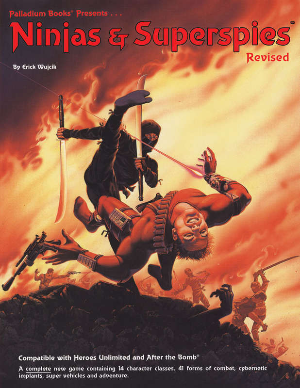 Ninjas and Superspies RPG Hardcover (RPGs)
