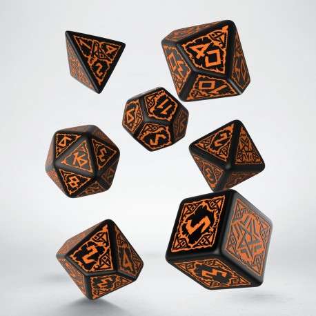 Pathfinder Hells Vengeance Dice Set (7) (SPAT20) (Dice Sets & Games)