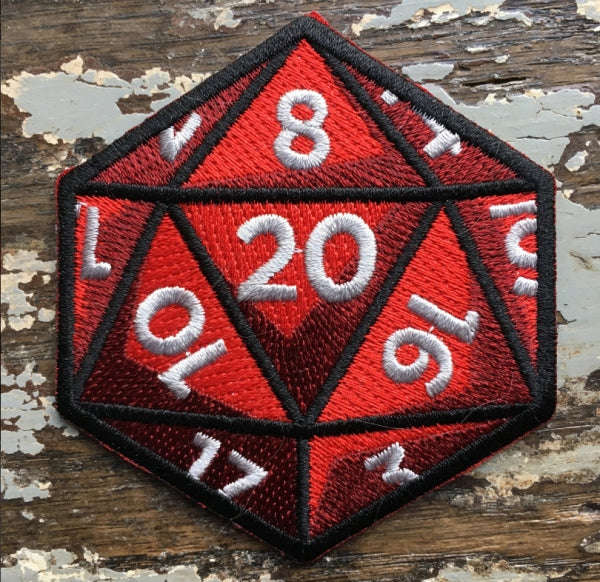 Natural 20 Patch (Board & Card Game Accessories)
