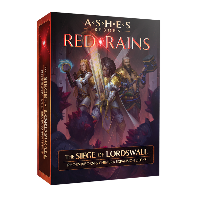 Ashes Reborn Red Rains Siege of Lordswall (Board Games)