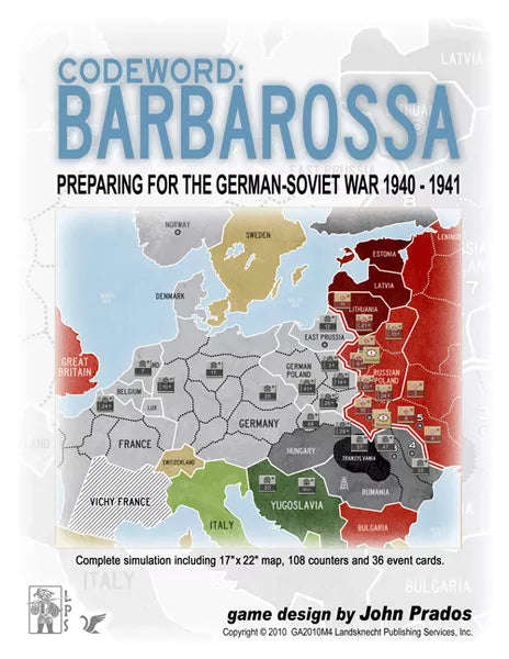 Codeword Barbarossa OOP (Board Games)