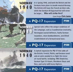 PQ-17 Norway 1940 (Board Games)