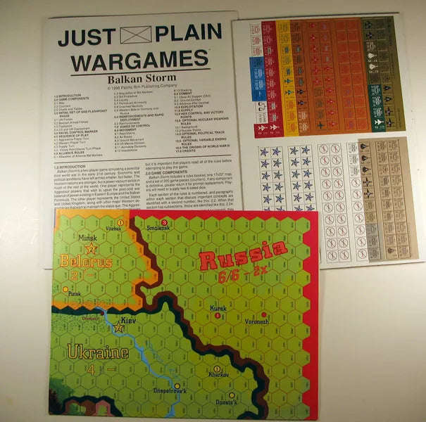 Balkan Storm The Next War in Europe Ziplock (Board Games)