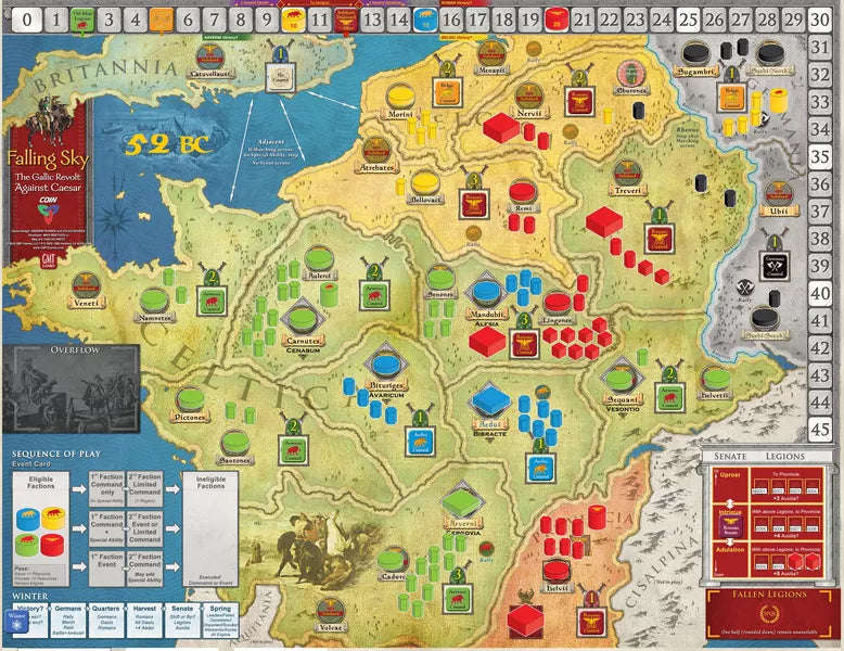 Falling Sky Mounted Map Set (Maps)