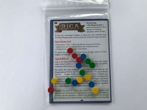 RIGA Die Bürgermeister OOP (Board Games)