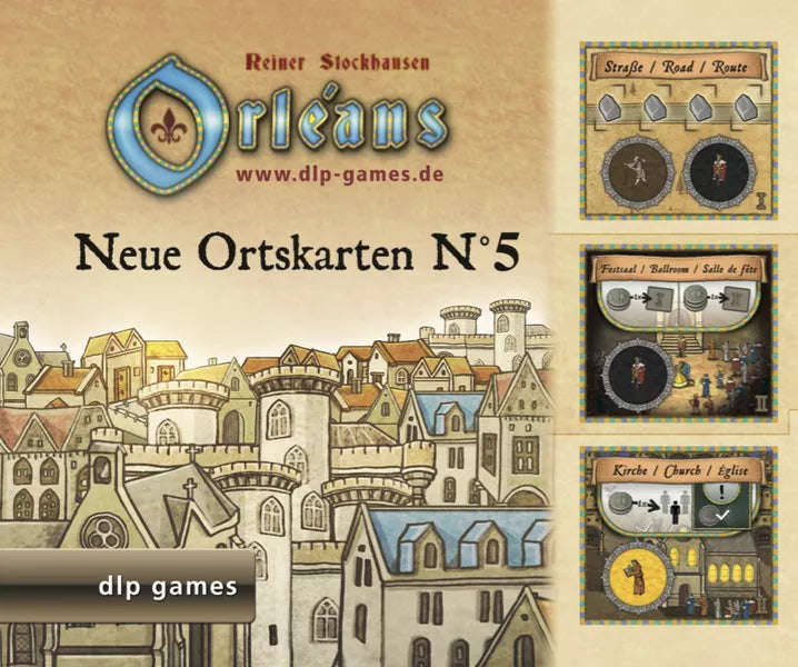 Orleans Ortskarten No. 5 (Board Games)