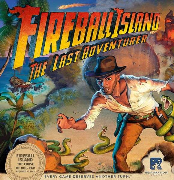 Fireball Island Last Adventurer (Board Games)
