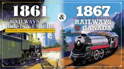 1861 Railways of the Russian Empire 1867 Railways of Canada (Board Games)