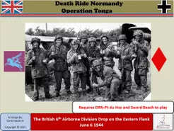 Death Ride Normandy Operation Tonga (NO DMG CLAIMS) (Board Games)