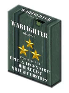 Warfighter Modern Exp 62 Epic & Legendary Middle East Military Hostiles (Board Games)