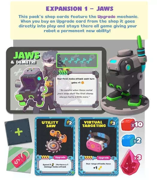 Robot Quest Arena Jaws Robot Pack US (Board Games)