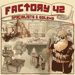 Factory 42 Specialists & Golems US (Board Games)