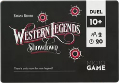 Western Legends Showdown Micro Game (Board Games)
