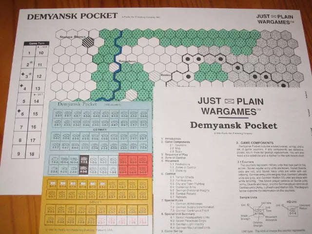 Demyansk Pocket Ziplock (Board Games)