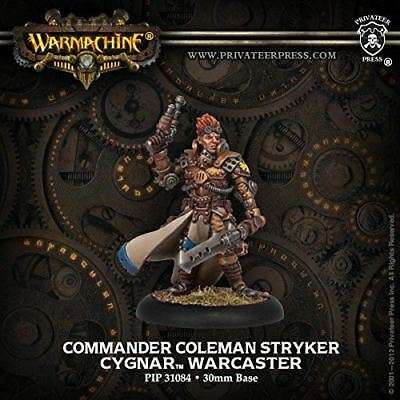 Warmachine Cygnar Commander Coleman Stryker OOP (Miniatures)
