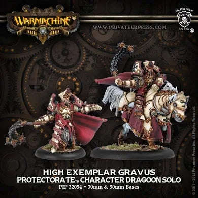 Warmachine Menoth High Exemplar Gravus OOP (Miniatures)