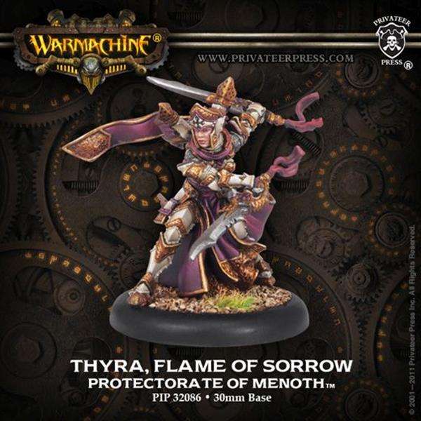 Warmachine Menoth Thyra Flame of Sorrow OOP (Miniatures)