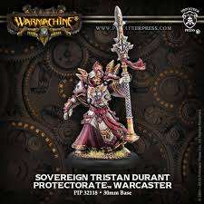 Warmachine Menoth Sovereign Tristan Durant OOP (Miniatures)