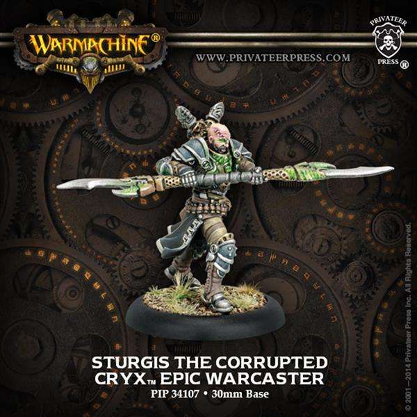 Warmachine Cryx Sturgis the Corrupted OOP (Miniatures)