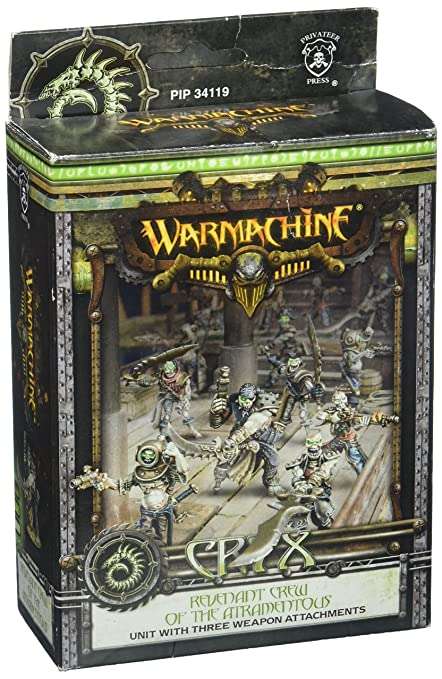 Warmachine Cryx Revenant Crew of the Atramentous OOP (Miniatures)