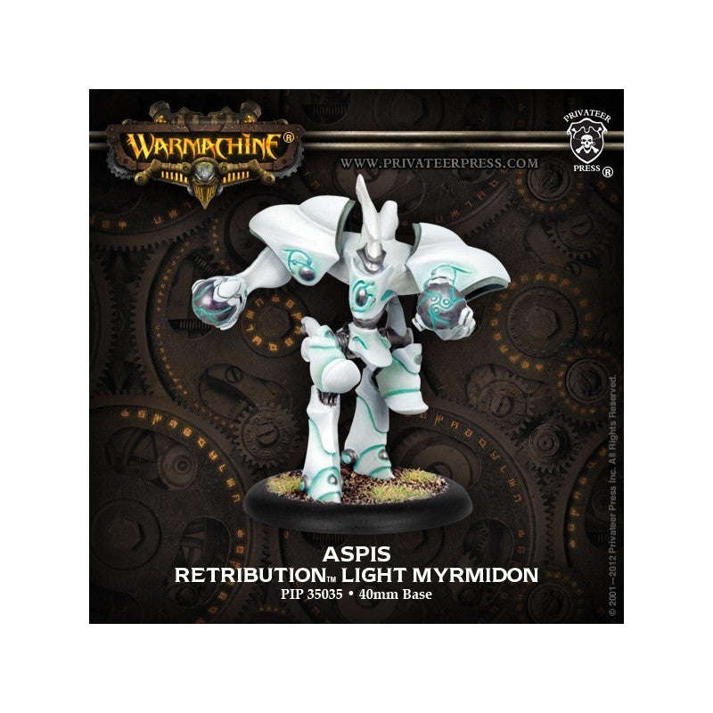 Warmachine Scyrah Aspis Light Warjack OOP (Miniatures)