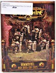 Warmachine Mercenaries Hammerfal High Shield Gun Corps OOP (Miniatures)