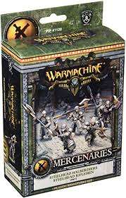 Warmachine Mercenaries Steelhead Halberdiers Steelhead Riflemen OOP (Miniatures)