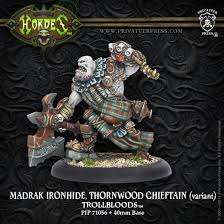 Hordes Trollbloods Madrak Ironhide OOP (Miniatures)