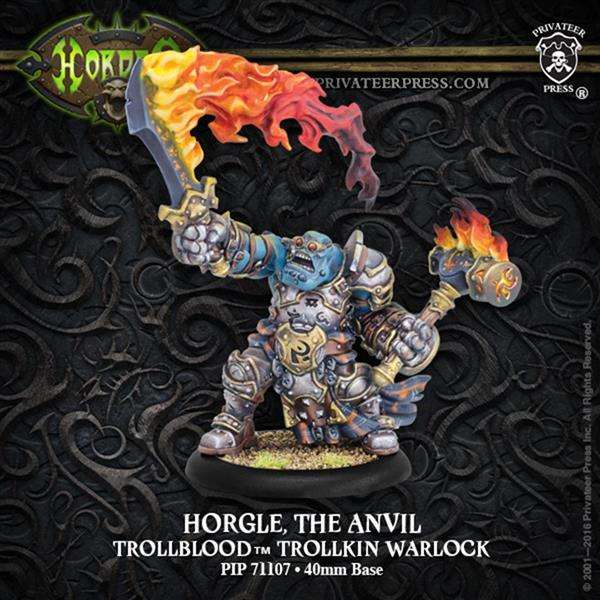 Hordes Trollbloods Horgle the Anvil OOP (Miniatures)