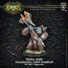 Hordes Trollbloods Troll Axer OOP (Miniatures)