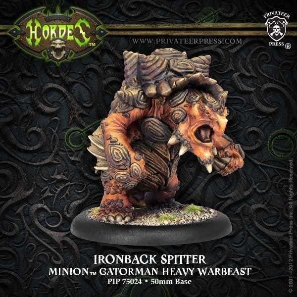 Hordes Minions Ironback Spitter OOP (Miniatures)