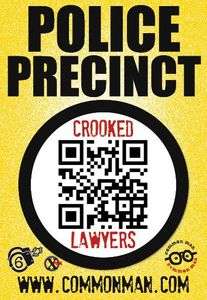 Police Precinct Crooked Lawyers OOP (Board Games)