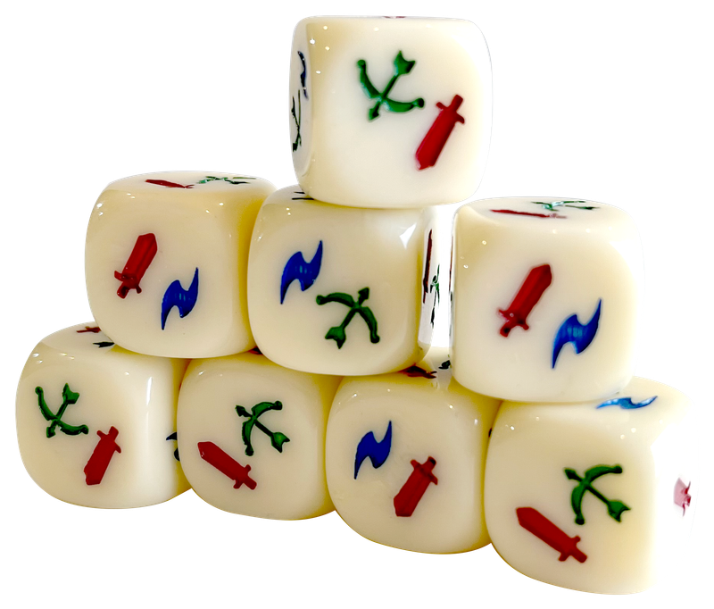 Summoner Wars 2nd. Edition Premium Dice (Dice Sets & Games)