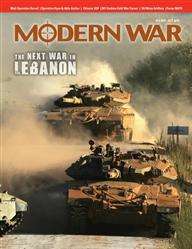 Modern War 13 The Next Lebanon War (Board Games)