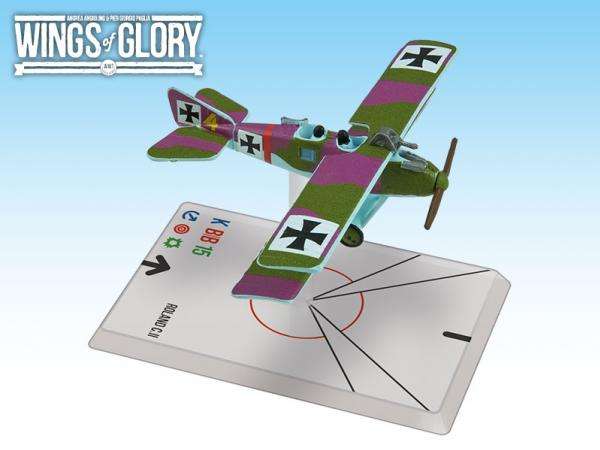Wings Of Glory: WWI Roland C.II Luftstreitkrafte (Board & Card Game Accessories)
