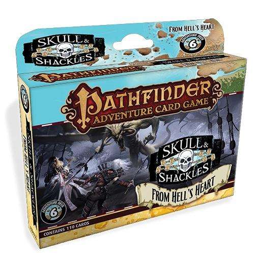 Pathfinder Adventure Card Game Skull Shackles Adventure Deck 6 From Hells Heart (Card Games)