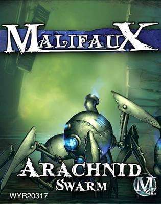 Malifaux The Arcanists Steam Arachnid Swarm 3 Pack OOP (Miniatures)