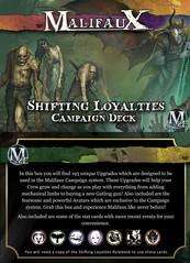 Malifaux Shifting Loyalties Campaign Deck (Miniatures)