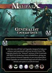 Generalist Upgrade Deck OOP (Miniatures)