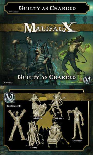 Malifaux The Outcasts Guilty As Charged Jack Daw Crew OOP (Miniatures)