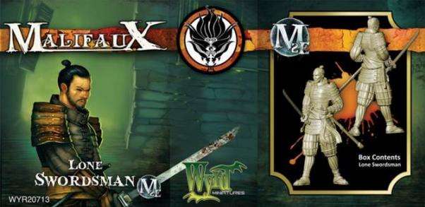 Malifaux Ten Thunders Lone Swordsman OOP (Miniatures)