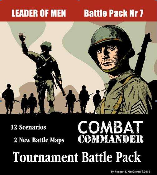Combat Commander Tournament Battle Pack 7 Leader of Men (Board Games)