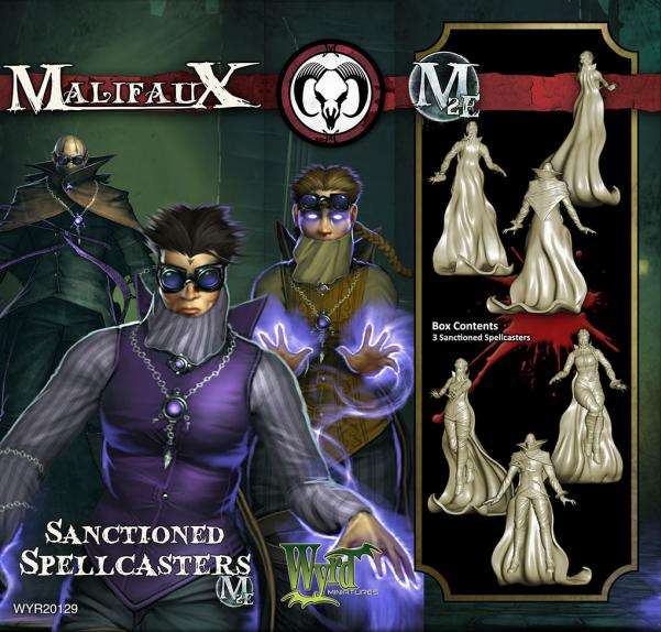 Malifaux The Guild Sanctioned Spellcasters 3 Pack OOP (Miniatures)